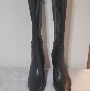 Unisa Black Over the Knee Boots